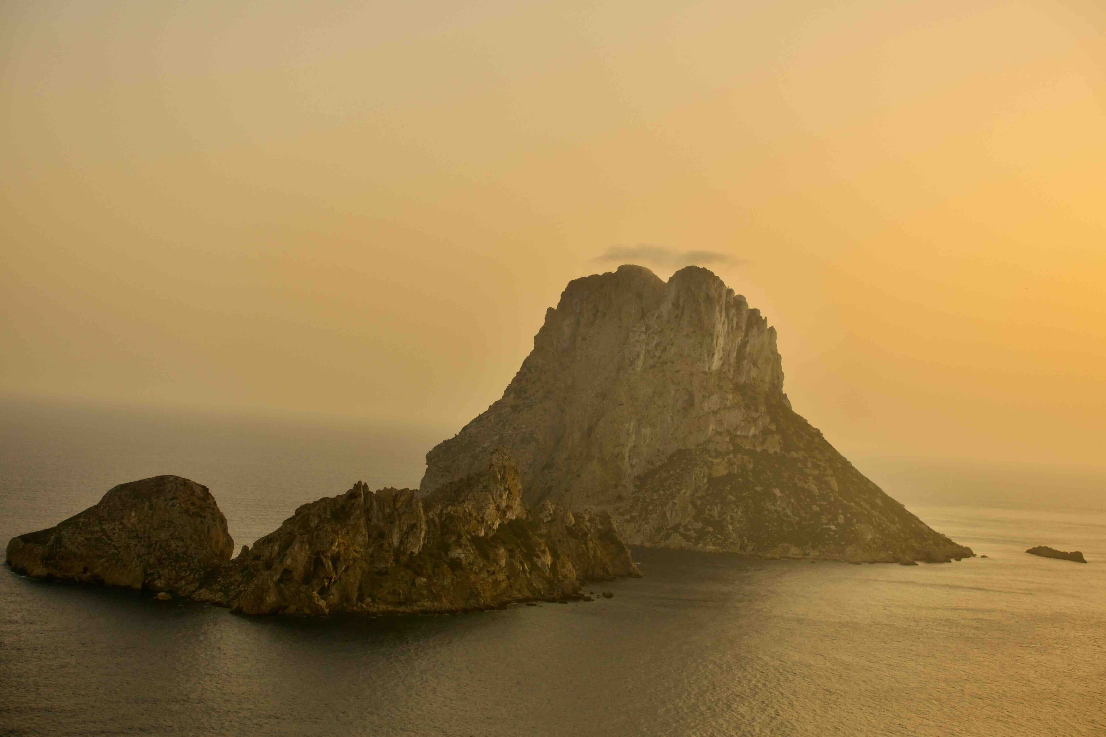 Two founding partners chatting on a terrace